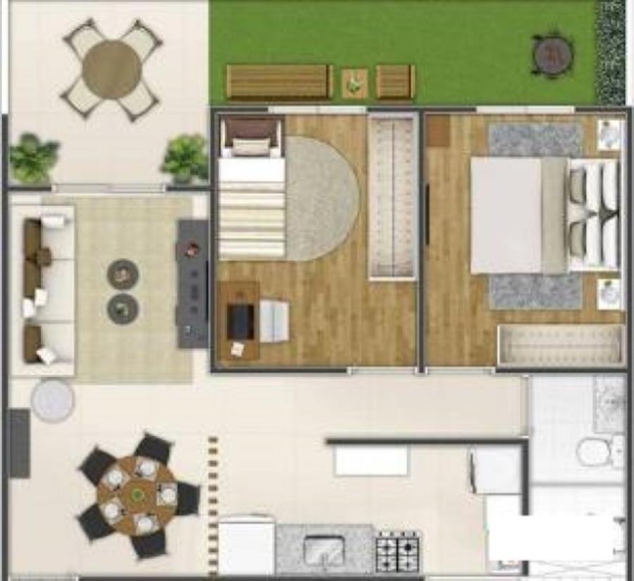 COTIA/SP - 2 DORM, 1 WC, VARANDA, 48M² COTIA/SP - 2 DORM, 1 WC, VARANDA, 48M², localizado em Cotia - SP